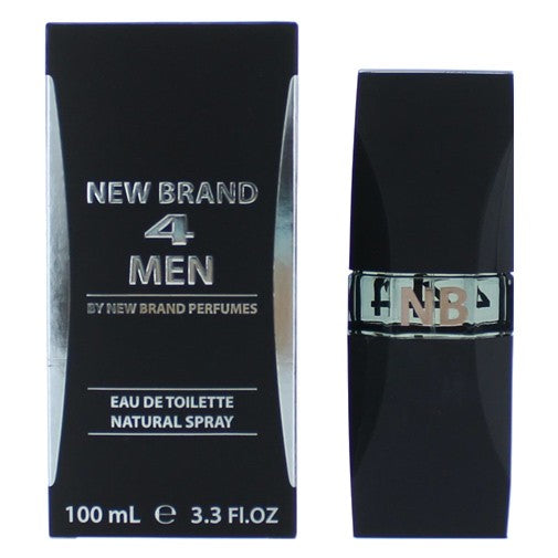 New Brand 4 Men Eau de Toilette 3.3 oz product image