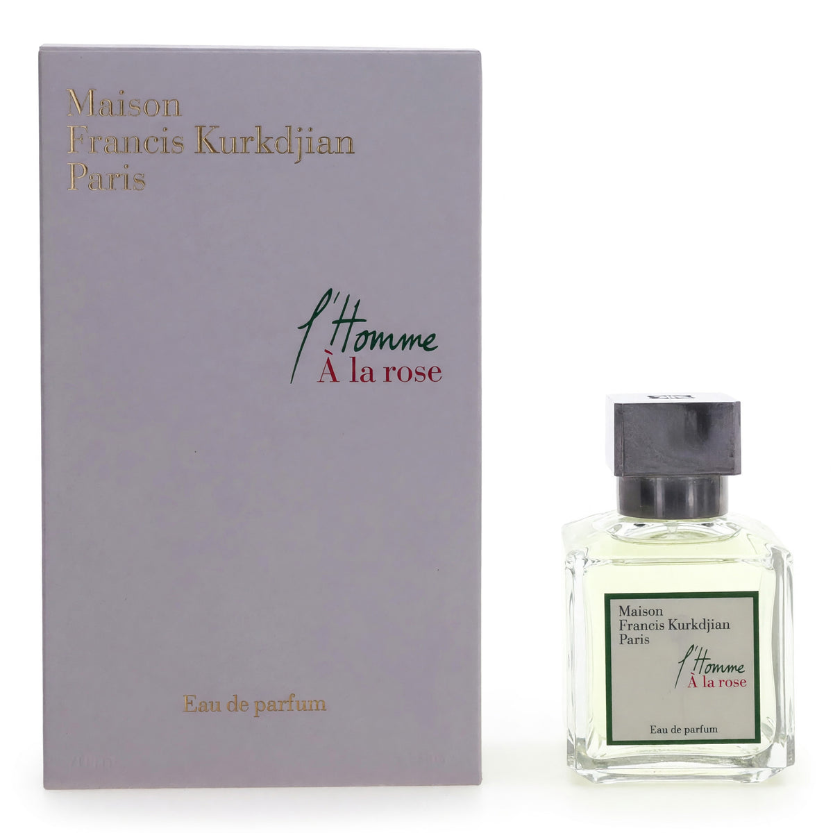 Maison Francis Kurkdjian L'Homme A La Rose Eau de Parfum Spray for Men – 2.4 oz