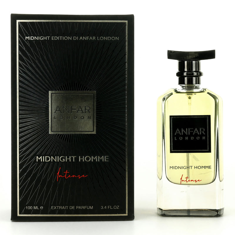 Anfar London Midnight Intense Extrait de Parfum Spray for Men – 3.4 oz