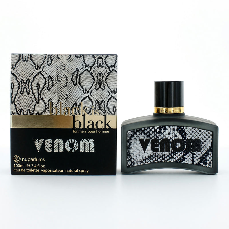 nuparfums Black is Black Venom Eau de Toilette 3.4 oz product image