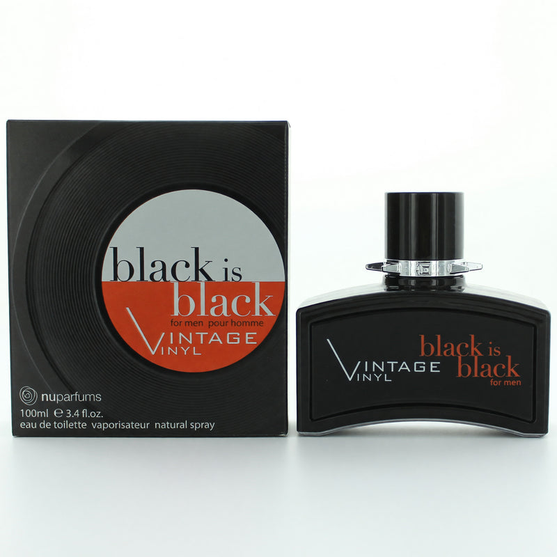nuparfums Black is Black Vintage Vinyl Eau de Toilette 3.4 oz product image