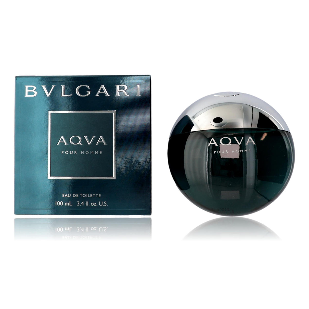 Bvlgari Aqva Pour Homme Eau de Toilette Spray for Men (Aqua) – 3.4 oz