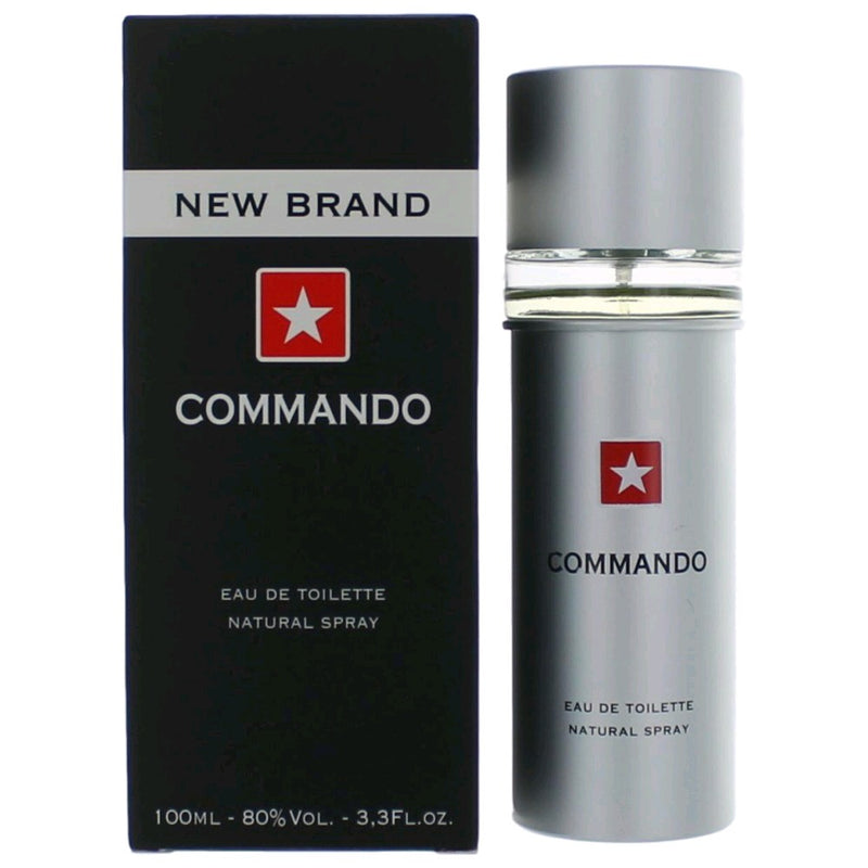 New Brand Commando Eau de Toilette 3.3 oz product image