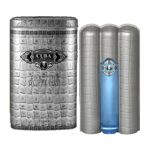 Cuba Prestige Platinum Eau de Toilette 3 oz product image