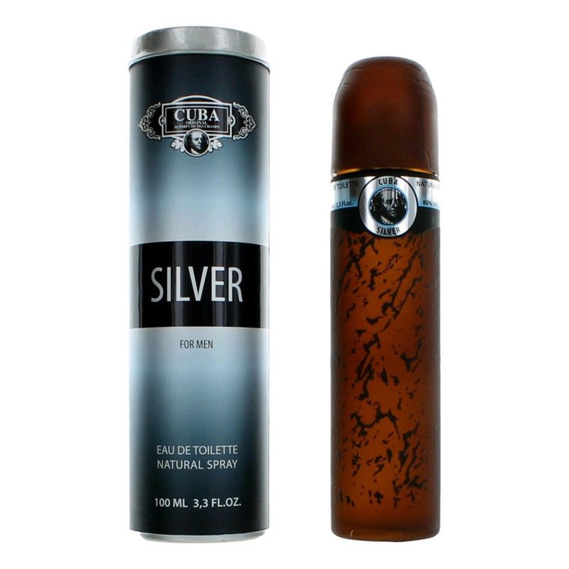 Cuba Silver Eau de Toilette 3.4 oz product image