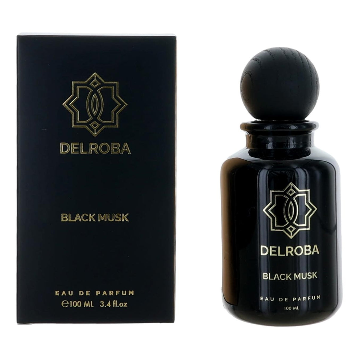 Delroba Black Musk Eau de Parfum 3.4 oz product image