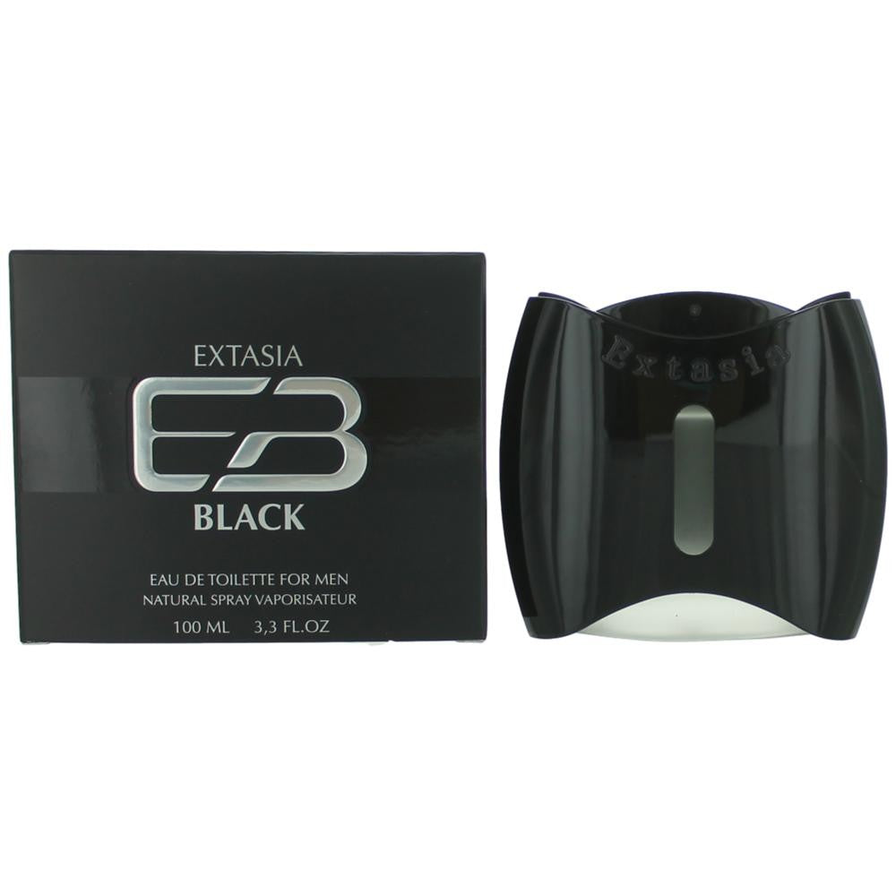 New Brand Extasia Black Eau de Toilette 3.3 oz product image