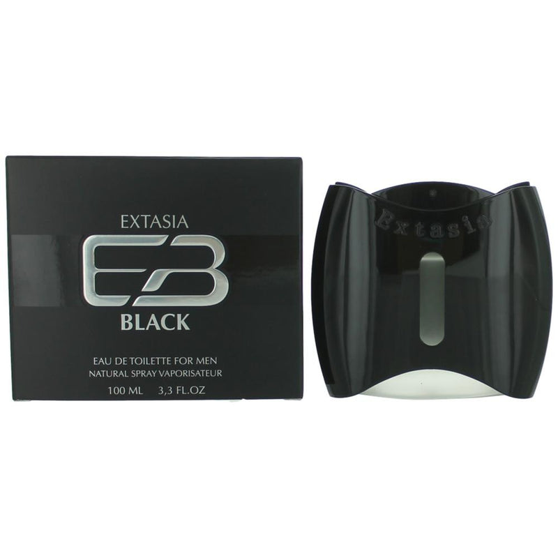 New Brand Extasia Black Eau de Toilette 3.3 oz product image