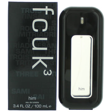 French Connection FCUK 3 Eau de Toilette 3.4 oz product image