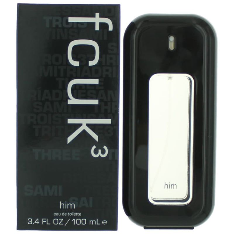 French Connection FCUK 3 Eau de Toilette 3.4 oz product image