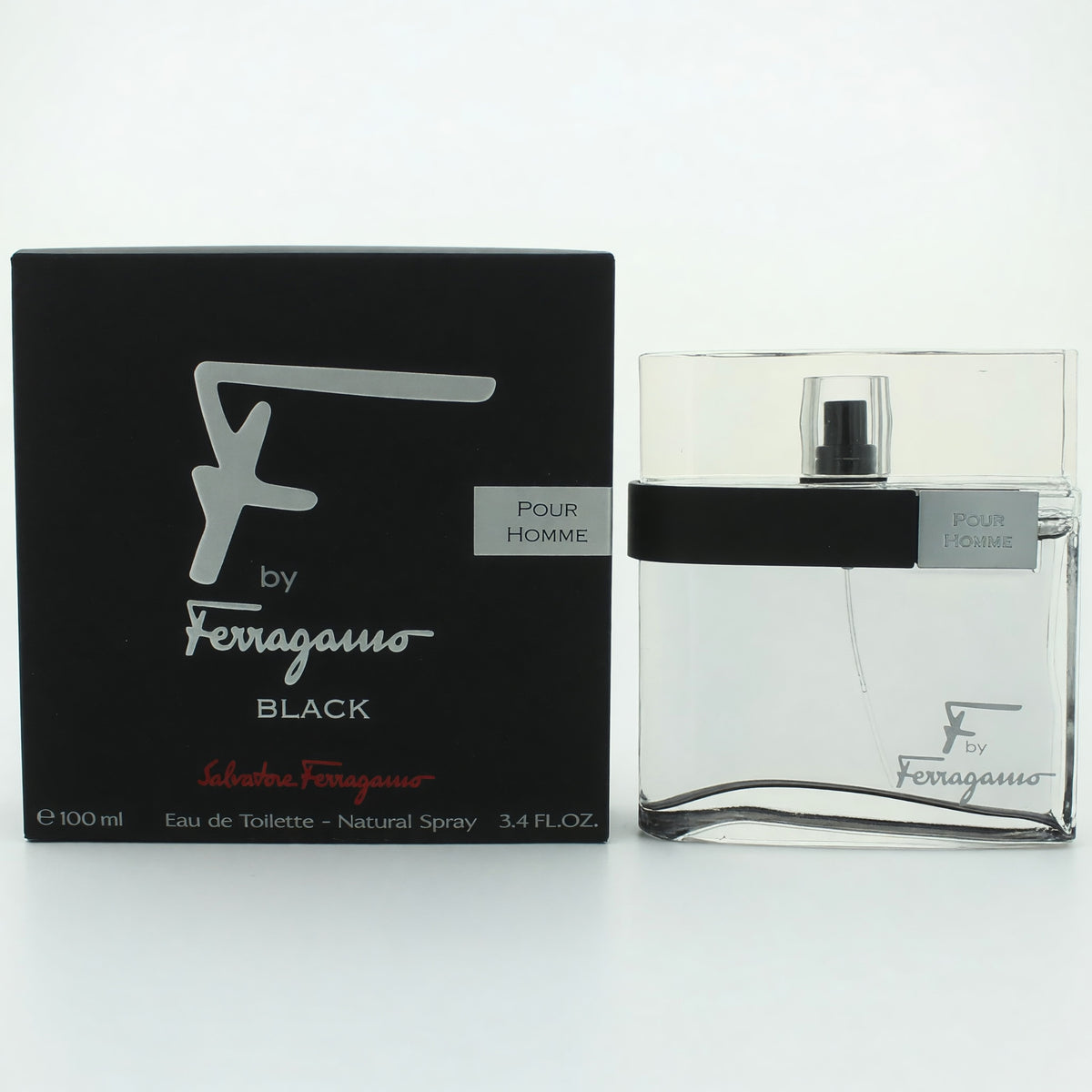 Salvatore Ferragamo F Black Eau de Toilette 3.4 oz product image