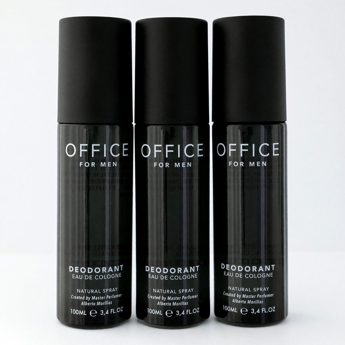 Fragrance One Office Deodorant Spray for Men 3-Piece Set