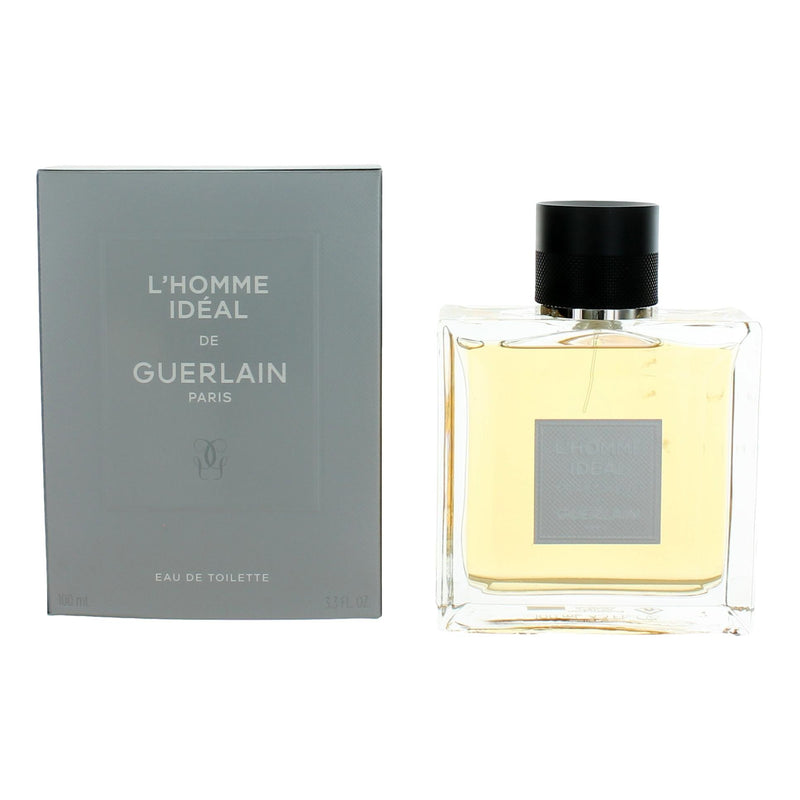 Guerlain L'Homme Ideal Eau de Toilette Spray for Men – 3.3 oz