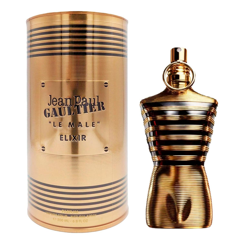Jean Paul Gaultier Le Male Elixir Parfum Spray for Men – 6.8 oz