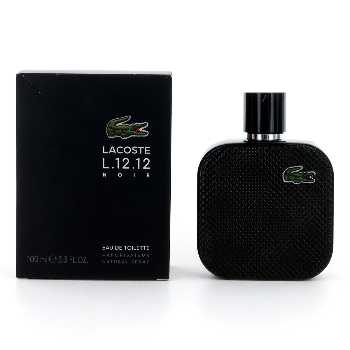 Lacoste Lacose L. 12.12 Black Noir Eau de Toilette 3.3 oz product image