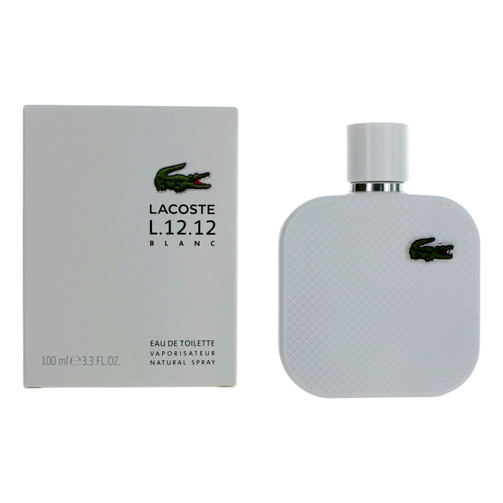 Lacoste L.12.12 White Blanc Eau de Toilette 3.3 oz product image