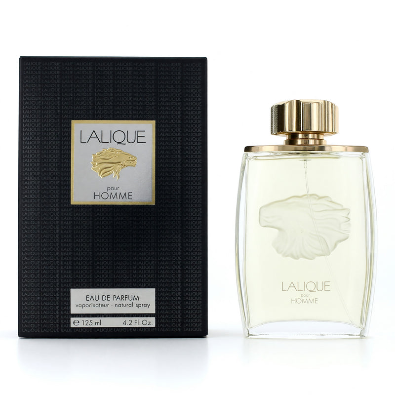 Lalique Pour Homme Lion Eau de Parfum Spray for Men 4.2 oz