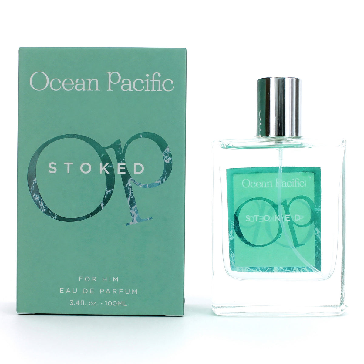 Ocean Pacific OP Stoked Eau de Toilette Spray for Men – 3.4 oz