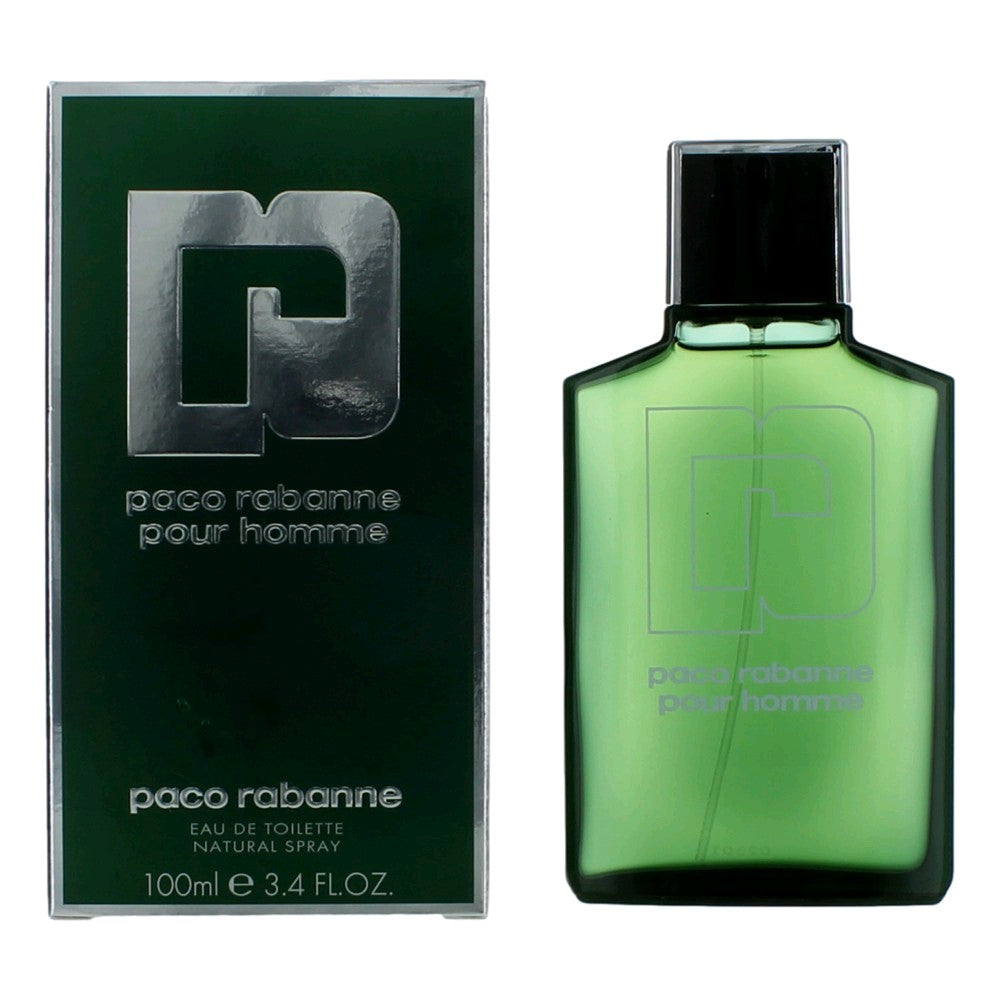 Paco Rabanne Pour Homme Eau de Toilette 3.4 oz product image