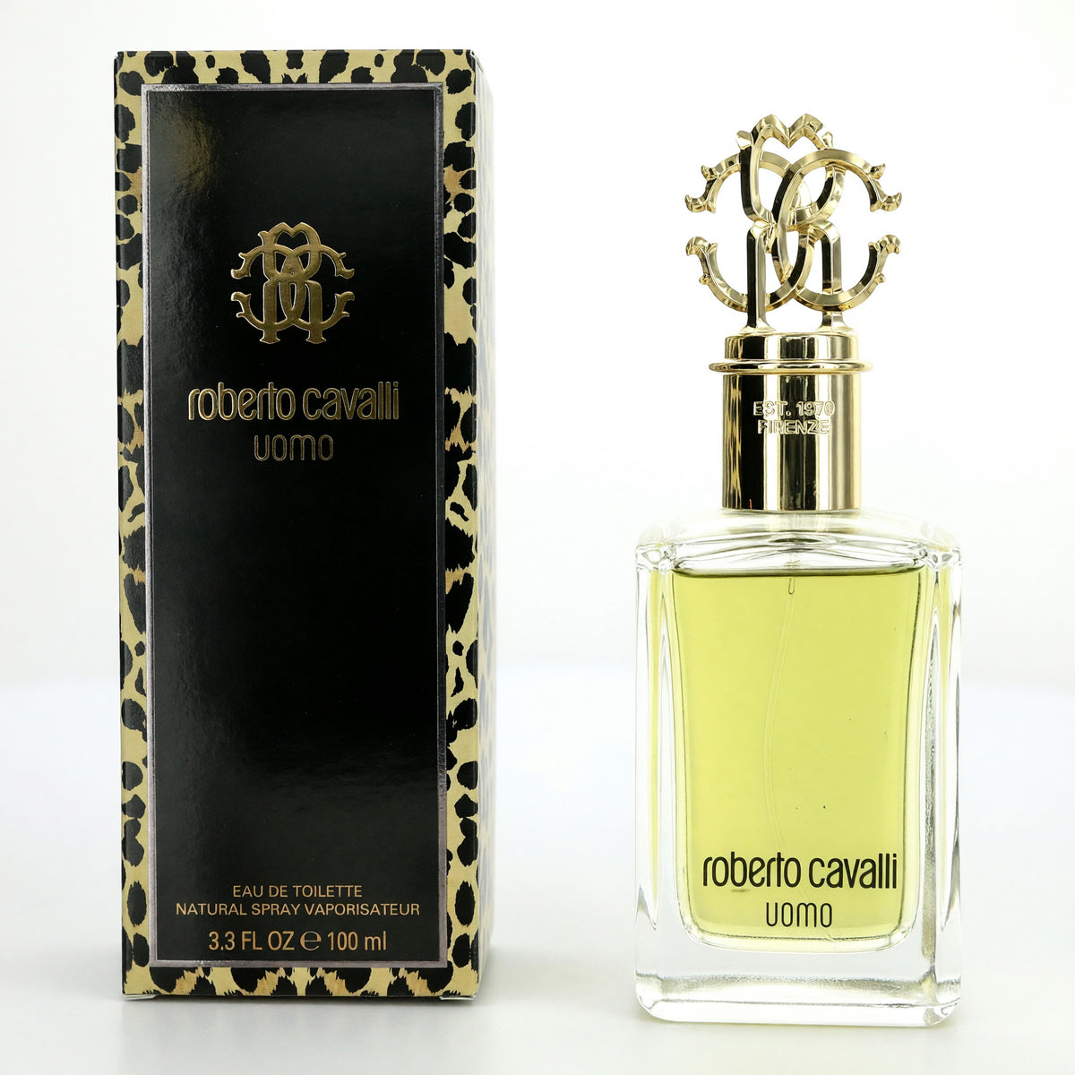 Roberto Cavalli Uomo Eau de Toilette 3.3 oz product image