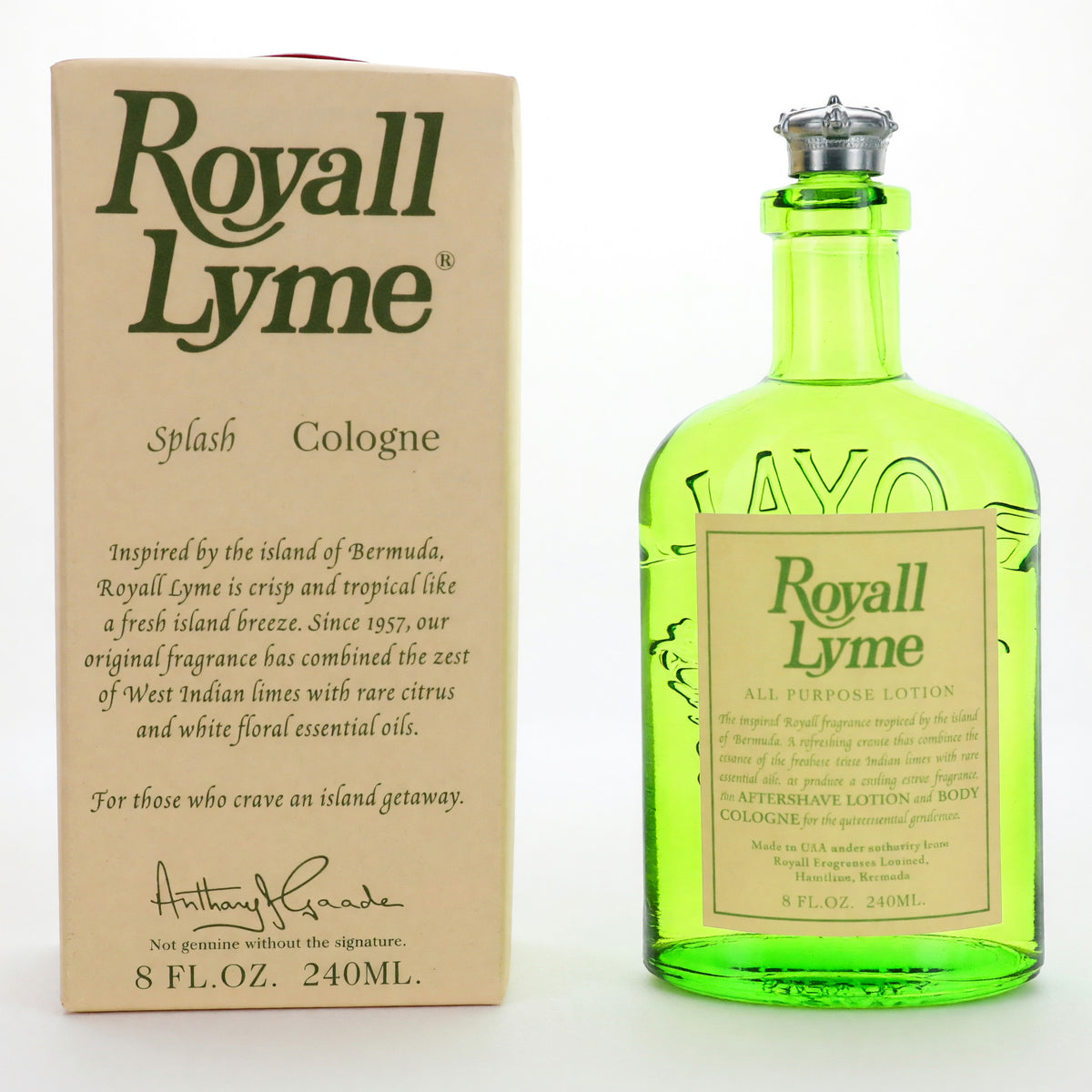 Royall Fragrances Royall Lyme Perfume & Cologne 8 oz product image