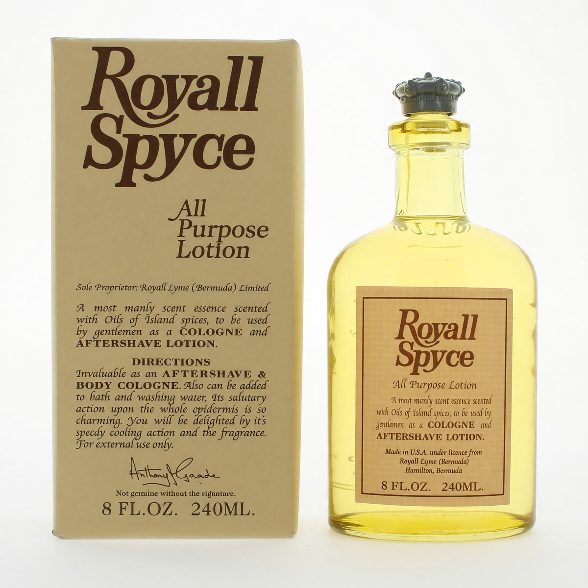 Royall Fragrances Royall Spyce Perfume & Cologne 8 oz product image