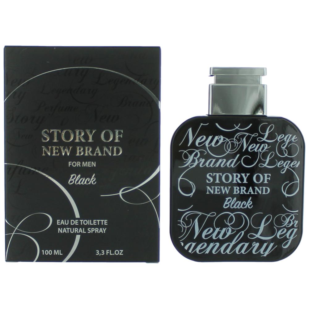 New Brand Story of New Brand Black Eau de Toilette 3.3 oz product image