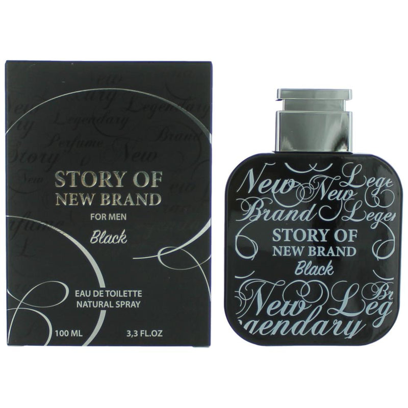 New Brand Story of New Brand Black Eau de Toilette 3.3 oz product image