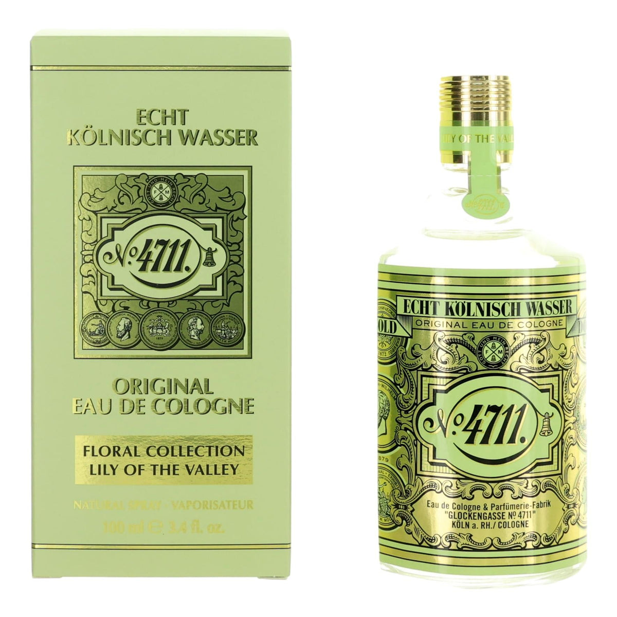 4711 Floral Collection Lily of the Valley, 3.4 oz Eau De Cologne Spray for Unisex Eau de Cologne 3.4 oz product image