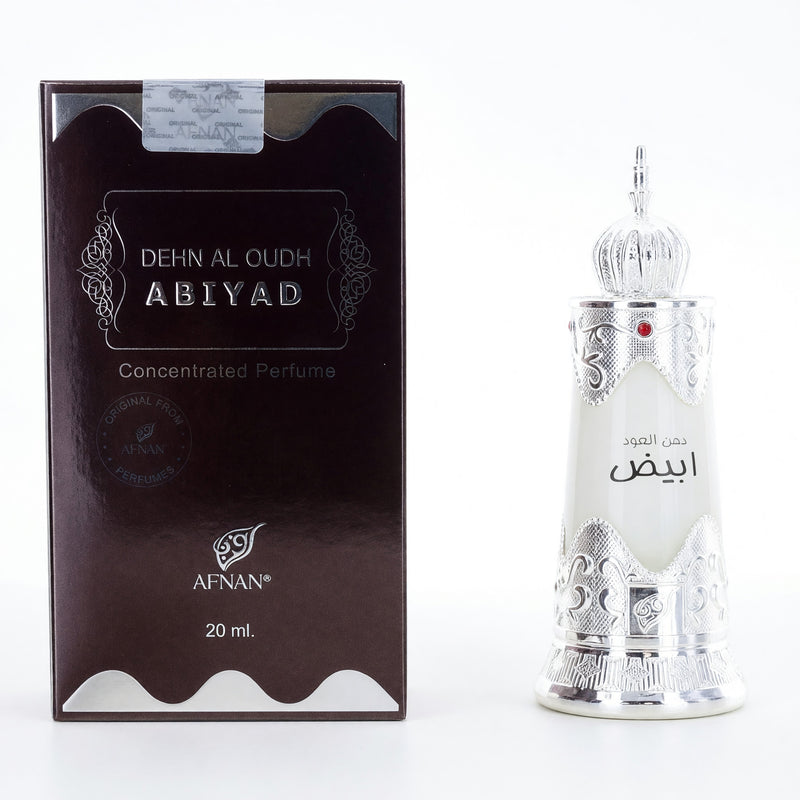 Afnan Dehn Al Oudh Abiyad Perfume Oil 0.67 oz product image