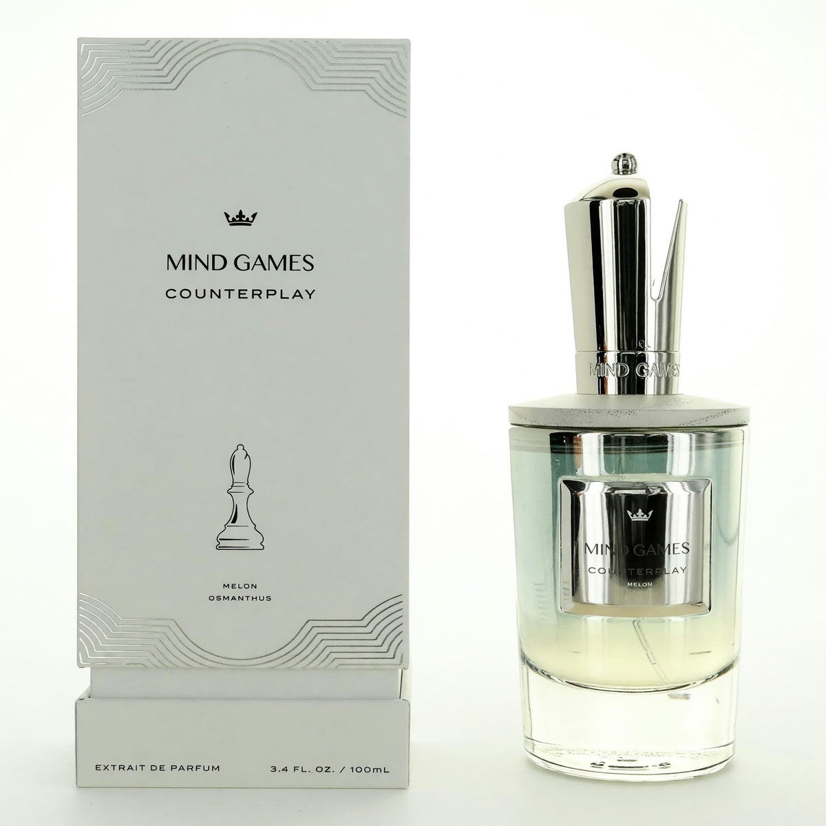 Mind Games Counterplay Extrait de Parfum Spray for Unisex – 3.4 oz