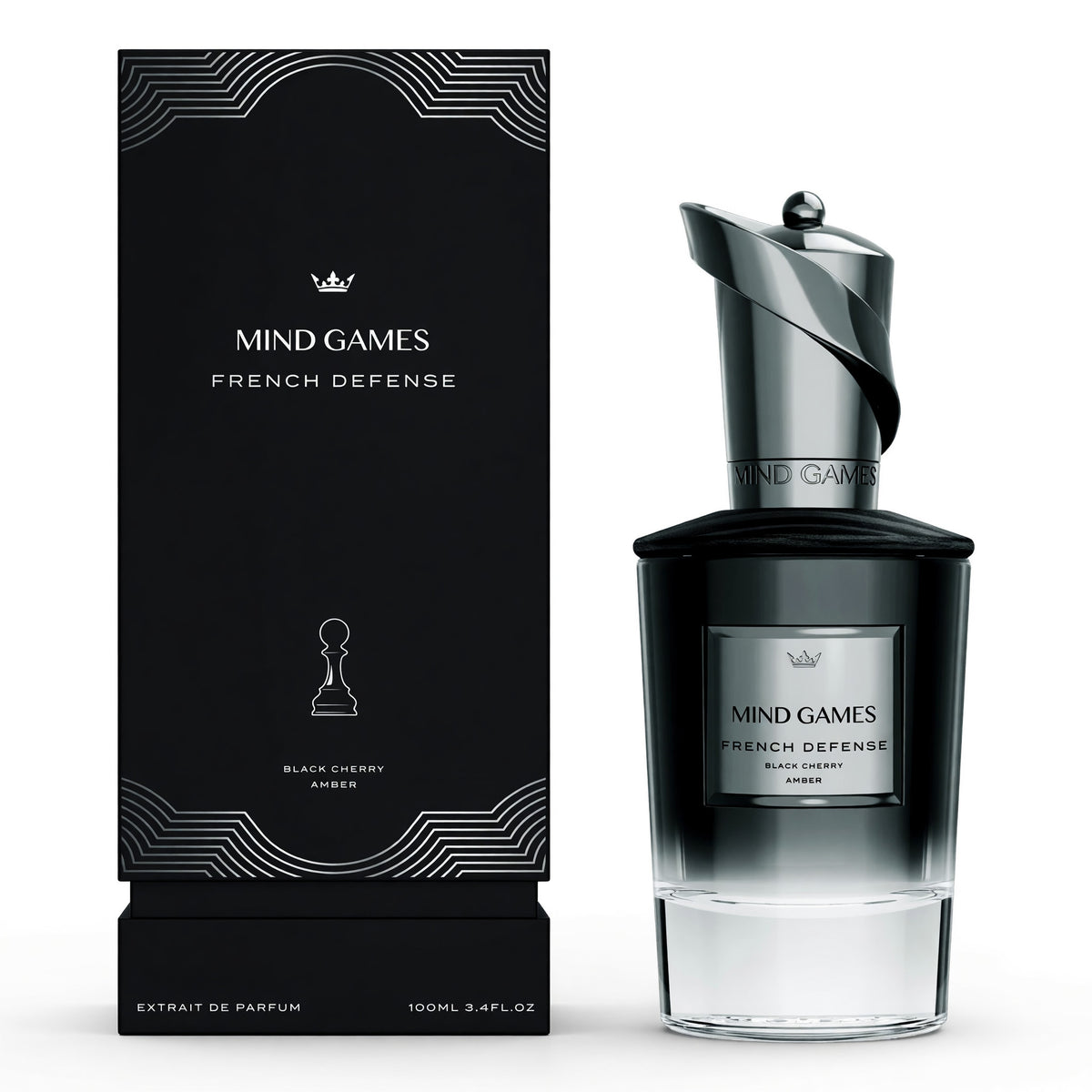 Mind Games French Defense Extrait de Parfum for Unisex – 3.4 oz