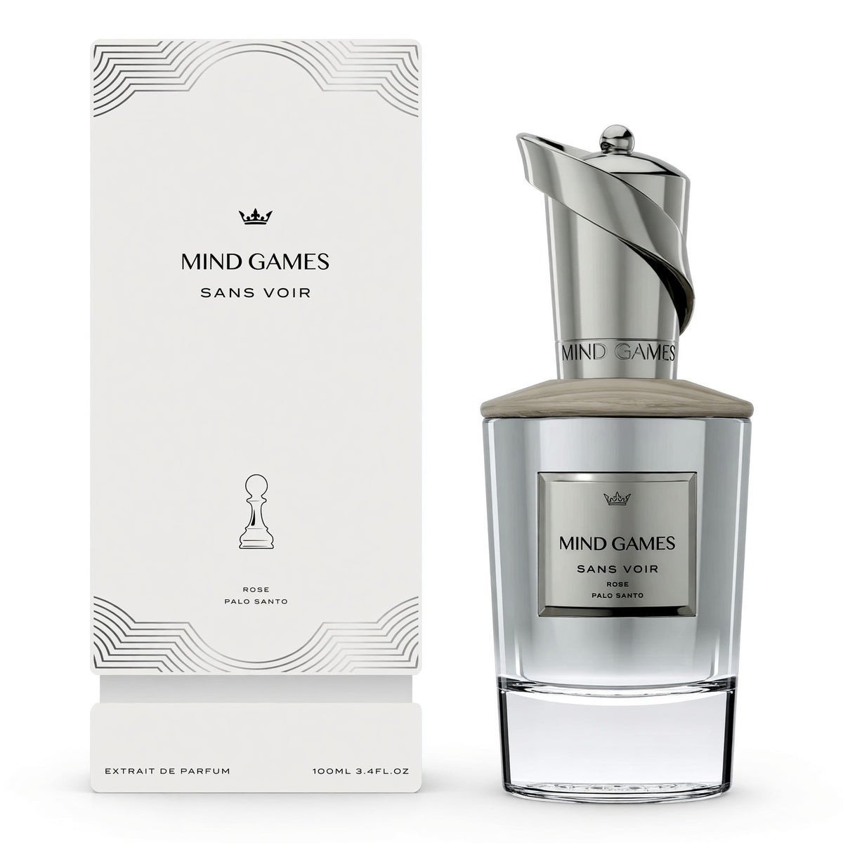 Mind Games Sans Voir Extrait de Parfum for Unisex – 3.4 oz