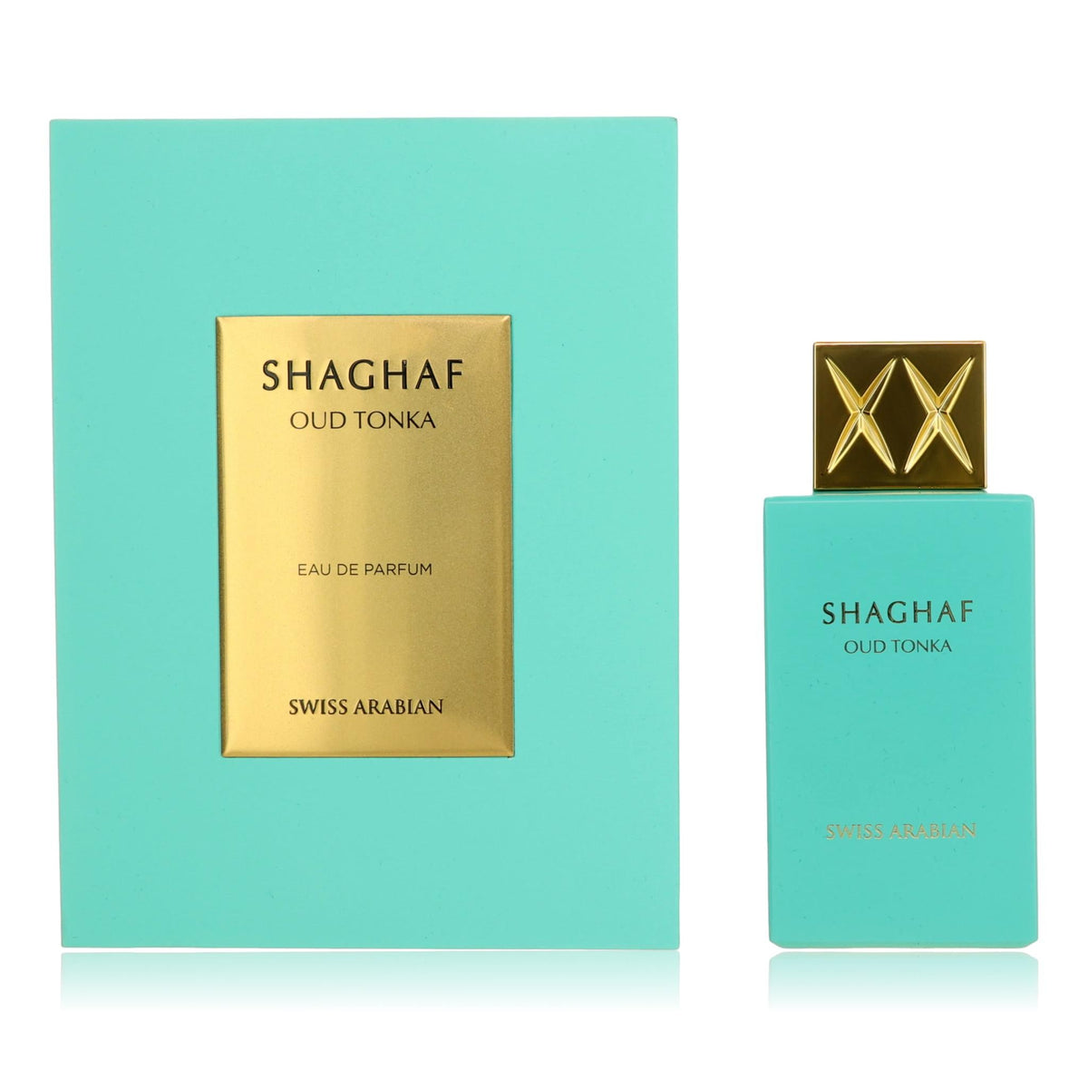 Swiss Arabian Shaghaf Oud Tonka Eau de Parfum Spray for Unisex – 2.5 oz