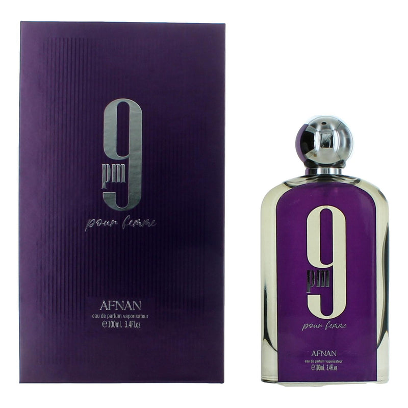 Afnan 9 PM Eau de Parfum 3.4 oz product image