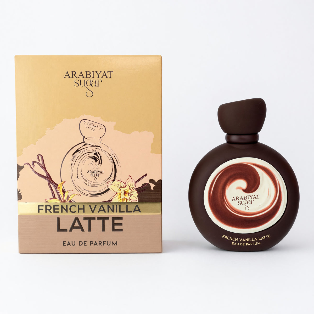 Arabiyat Sugar French Vanilla Latte Eau de Parfum spray for Unisex – 3.4 oz