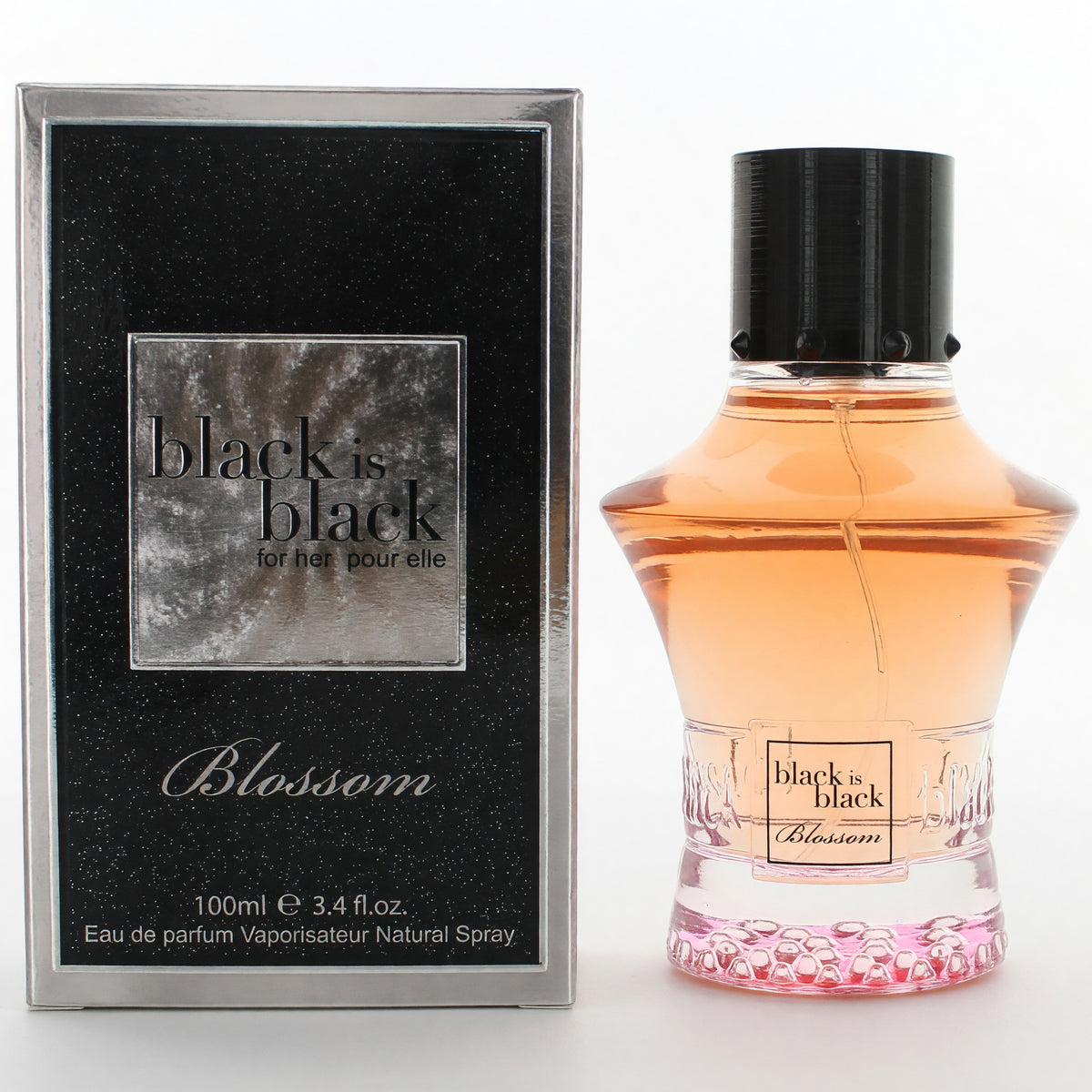 nuparfums Black is Black Blossom Eau de Parfum 3.4 oz product image