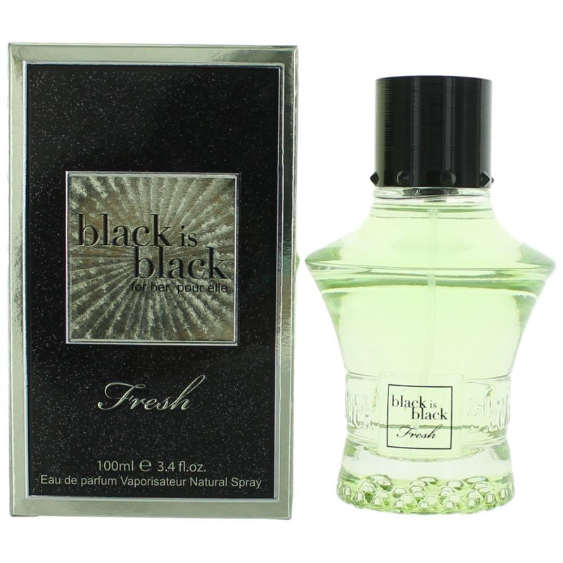 nuparfums Black is Black Fresh Eau de Parfum 3.4 oz product image