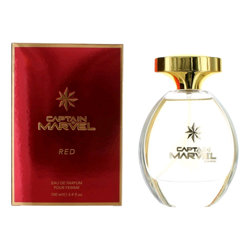 Marvel Captain Marvel Red Eau de Parfum 3.4 oz product image