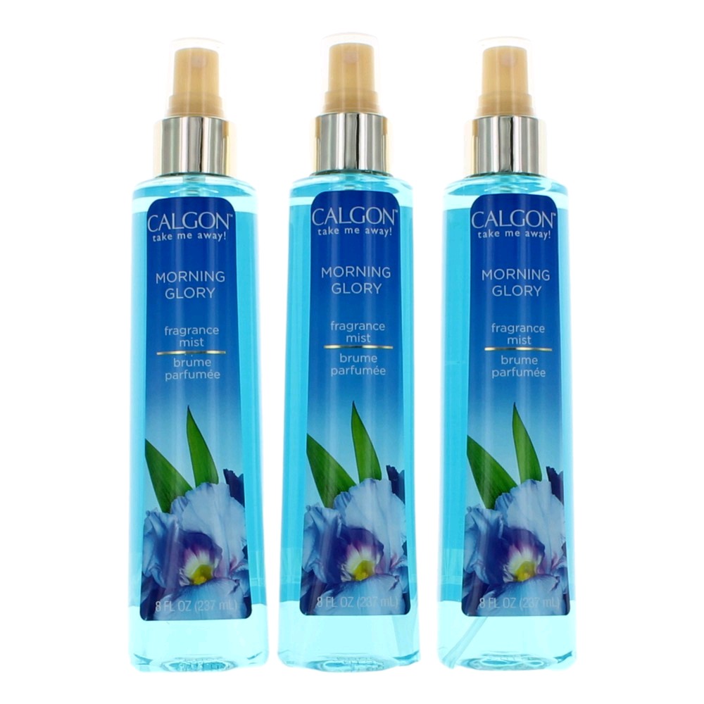Calgon Morning Glory Fragrance Mist for Women 3-Pack 8 oz