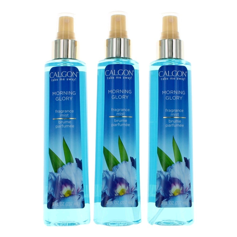 Calgon Morning Glory Fragrance Mist for Women 3-Pack 8 oz