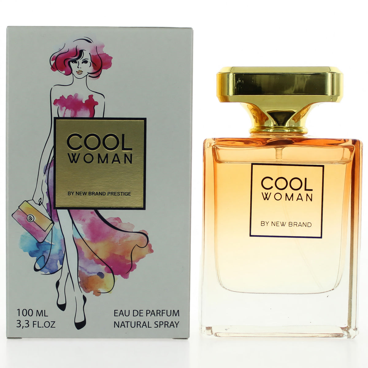 New Brand Cool Woman Eau de Parfum 3.3 oz product image