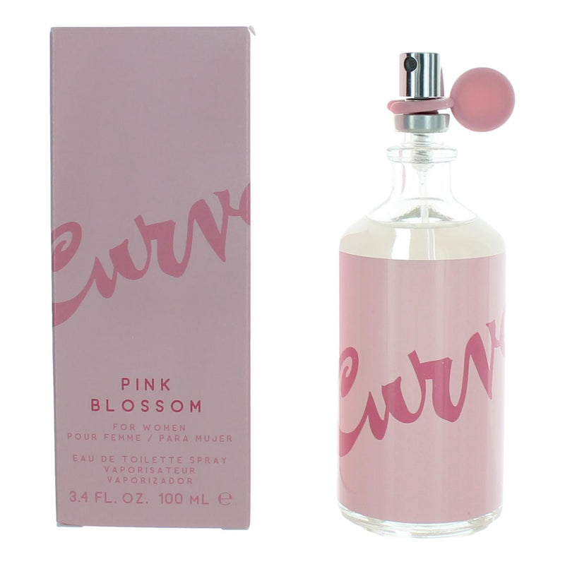 Liz Claiborne Curve Pink Blossom Eau de Toilette 3.4 oz product image