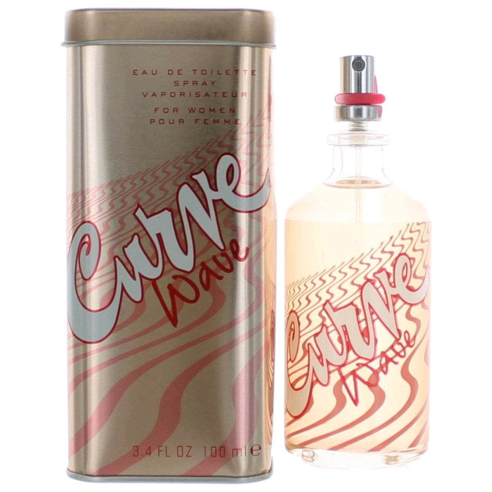 Liz Claiborne Curve Wave Eau de Toilette 3.4 oz product image
