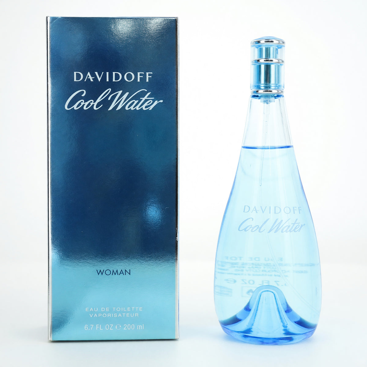 Davidoff Cool Water Eau de Toilette Spray for Women – 6.7 oz