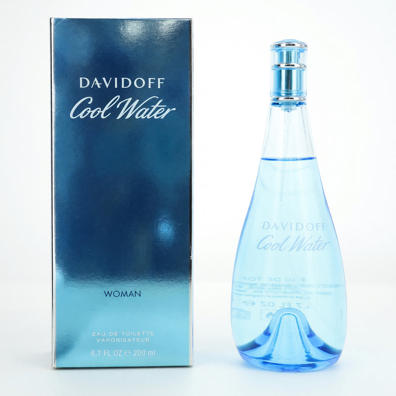 Davidoff Cool Water Eau de Toilette Spray for Women – 6.7 oz