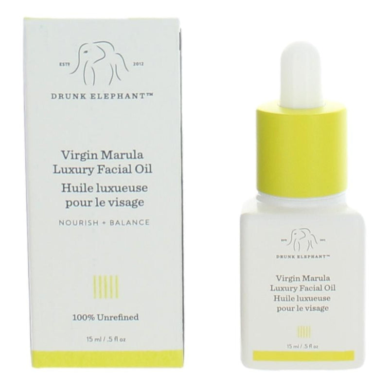 Drunk Elephant Virgin Marula Luxury Facial Oil, 0.5 oz Facial Oil