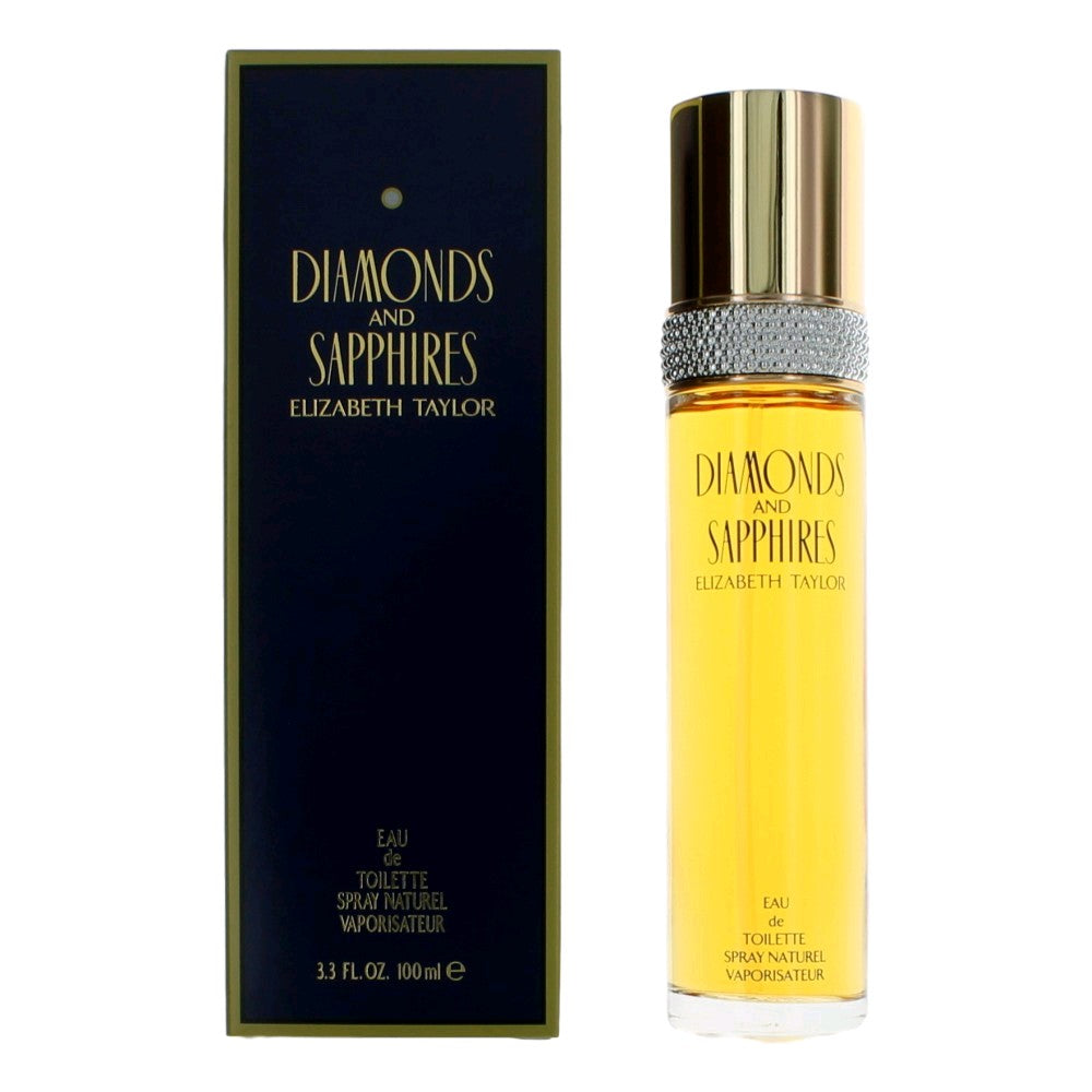 Elizabeth Taylor Diamonds & Sapphires Eau de Toilette 3.3 oz product image