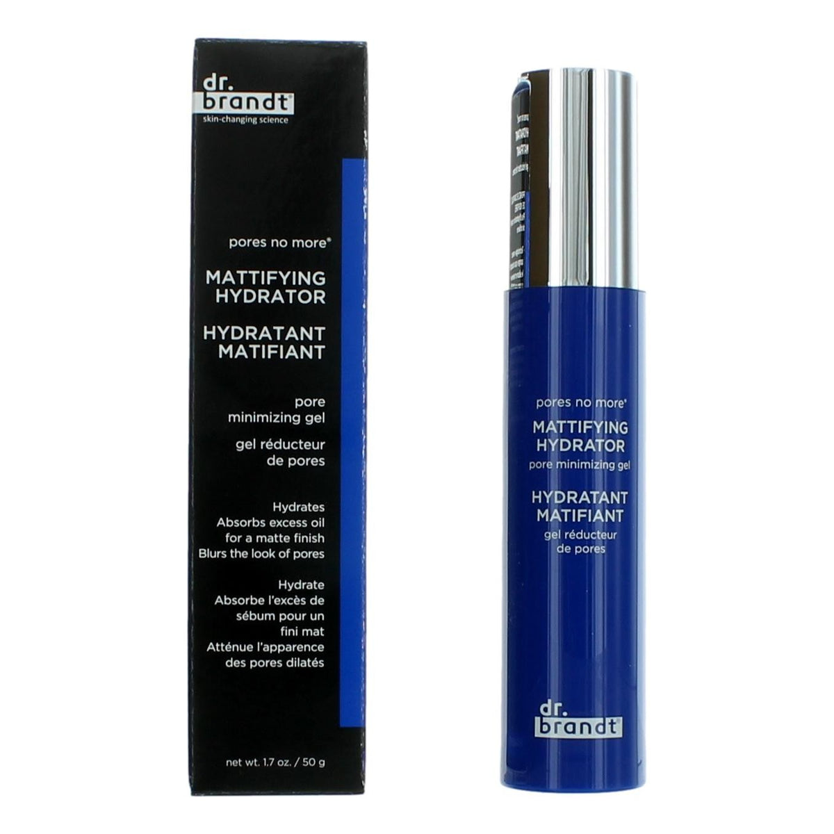 Dr. Brandt Pores No More Mattifying Hydrator, 1.7 oz Pore Minimizing Gel