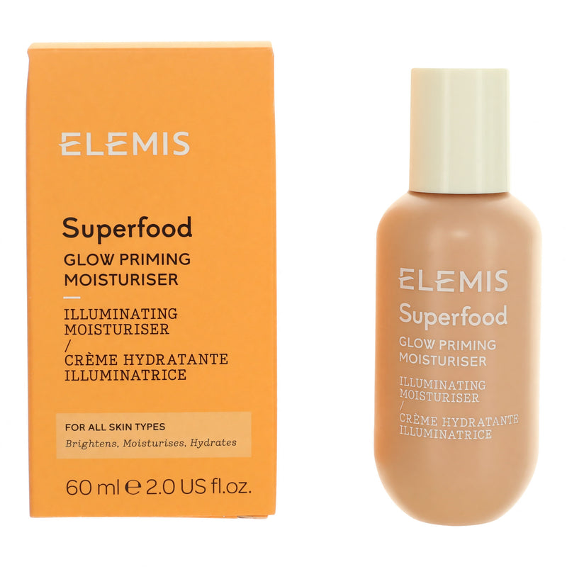 Elemis Superfood Glow Priming Moisturiser, 2 oz Illuminating Moisturiser